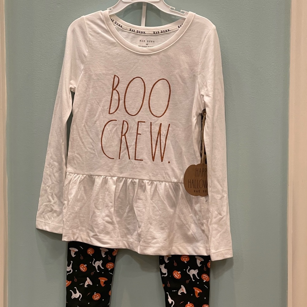 Girls Rae Dunn Fall 2 Piece Outfit (6x)